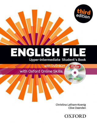 English File 3rd Edition Upper-Intermediate Student's Book with iTutor and Online Skills обложка книги